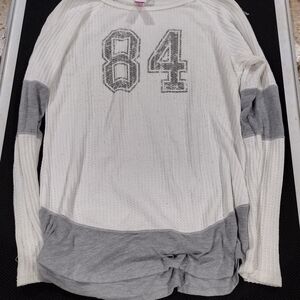 No Boundaries - Thermal Pullover Tee - M (7/9)